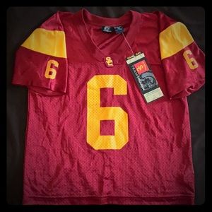 Youth USC Jersey #6, Size YM